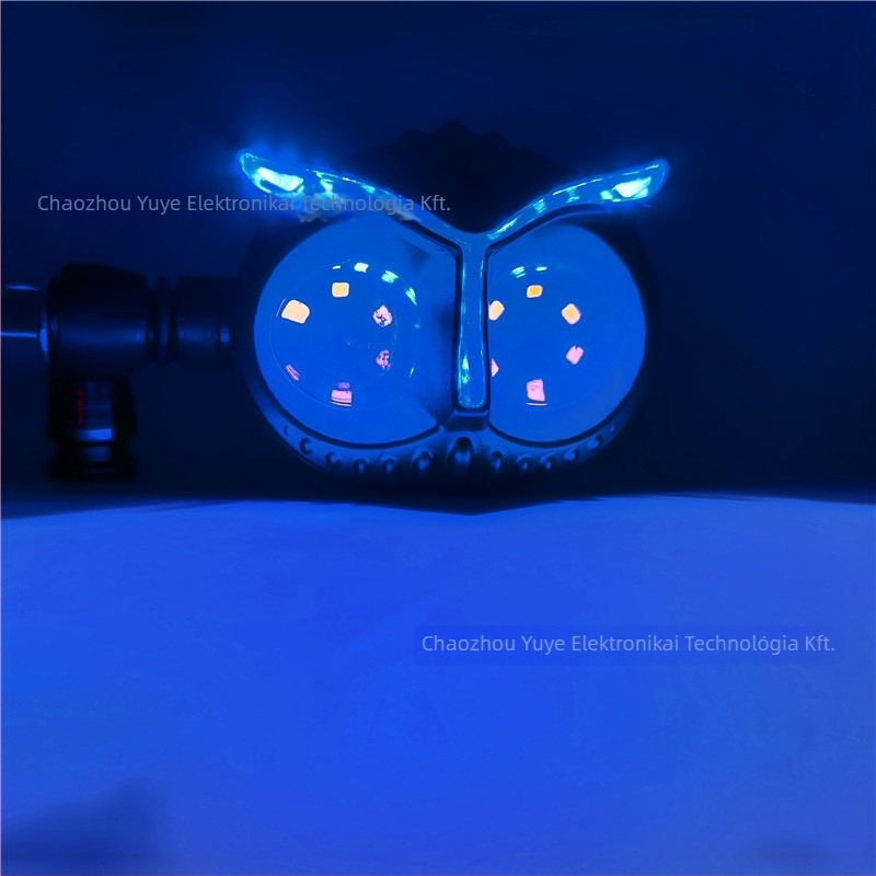 Bagoly alakú motorkerékpár LED indexlámpa, modell 0823, 5W, 12V, LED 2835, élettartam 50000h