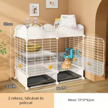 Fém háziállat ketrec (Származás: Kontinentális Kína; Import: Nem; Márka: Egyéb; Kategória: Háziállat ketrec)