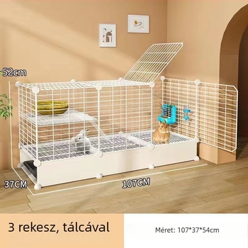 Fém háziállat ketrec (Származás: Kontinentális Kína; Import: Nem; Márka: Egyéb; Kategória: Háziállat ketrec)