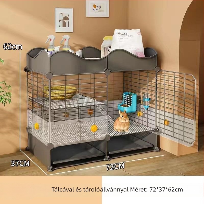 Fém háziállat ketrec (Származás: Kontinentális Kína; Import: Nem; Márka: Egyéb; Kategória: Háziállat ketrec)
