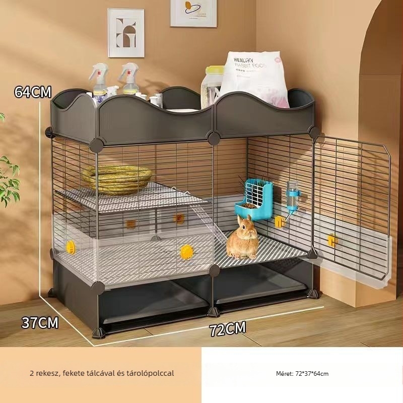 Fém háziállat ketrec (Származás: Kontinentális Kína; Import: Nem; Márka: Egyéb; Kategória: Háziállat ketrec)