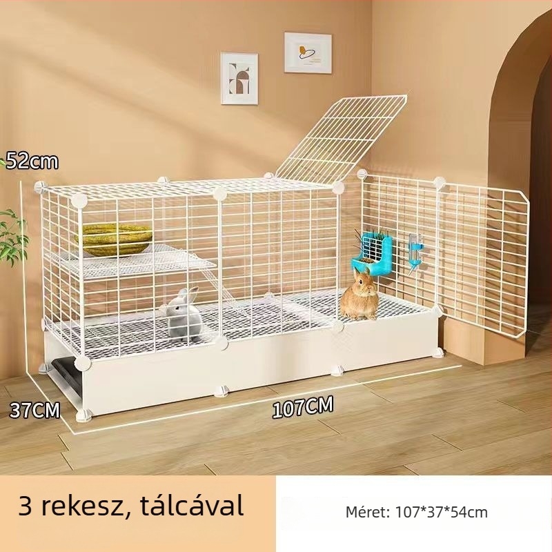 Fém háziállat ketrec (Származás: Kontinentális Kína; Import: Nem; Márka: Egyéb; Kategória: Háziállat ketrec)