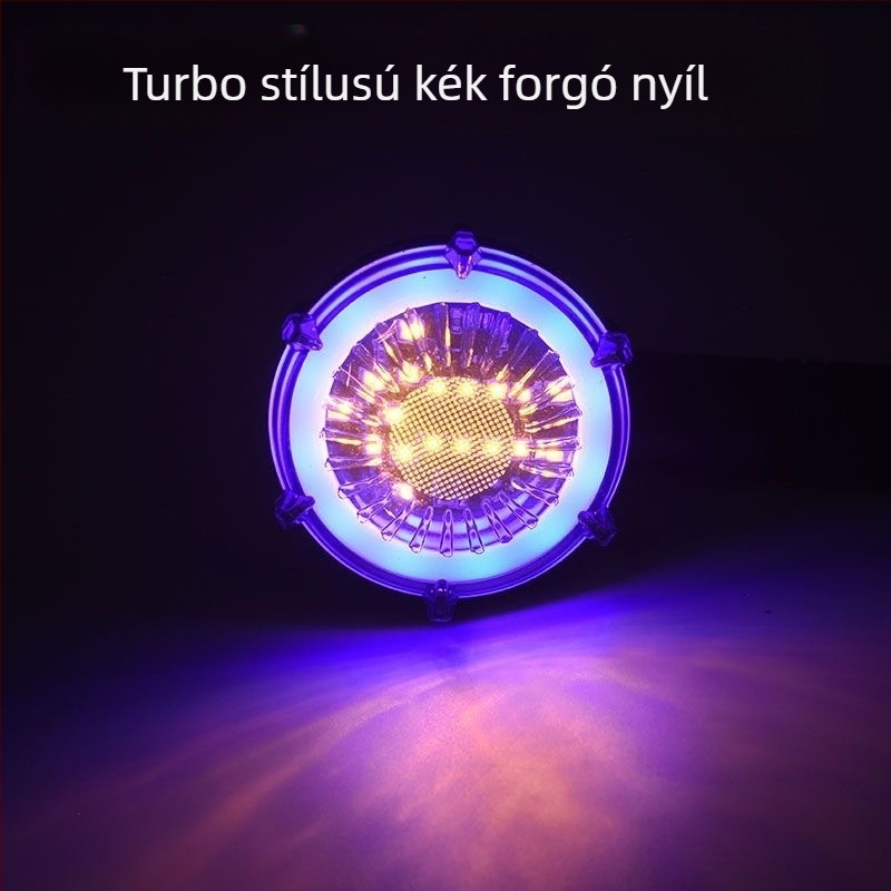 Motorkerékpár LED indexlámpa készlet, 12V DC, ABS+LED, univerzális, modell 042