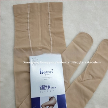 Nylon harisnya lábfejes, egyszínű, izzadságfelszívó, dörzsölés elleni, teljes hosszúságú — Lily