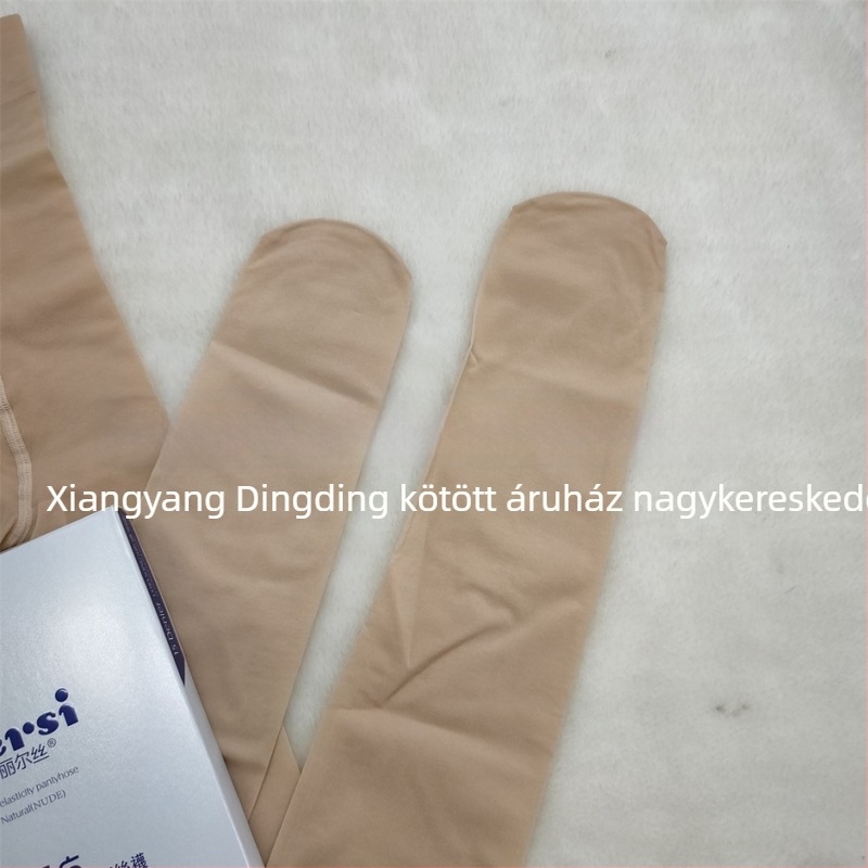 Nylon harisnya lábfejes, egyszínű, izzadságfelszívó, dörzsölés elleni, teljes hosszúságú — Lily
