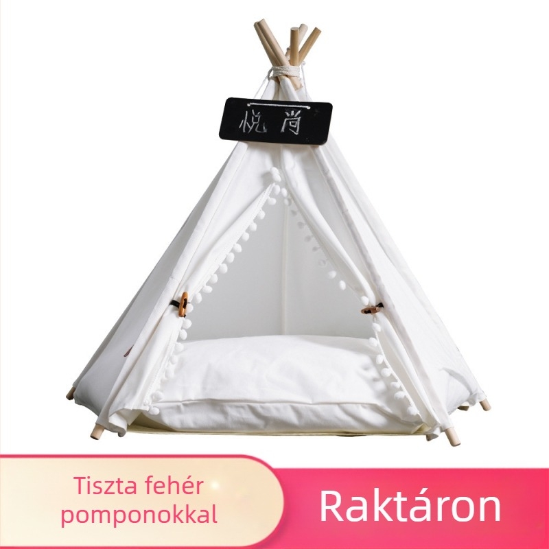 Háziállat sátor macskák és kutyák számára — kényelmes négy évszakos fészek nyulaknak