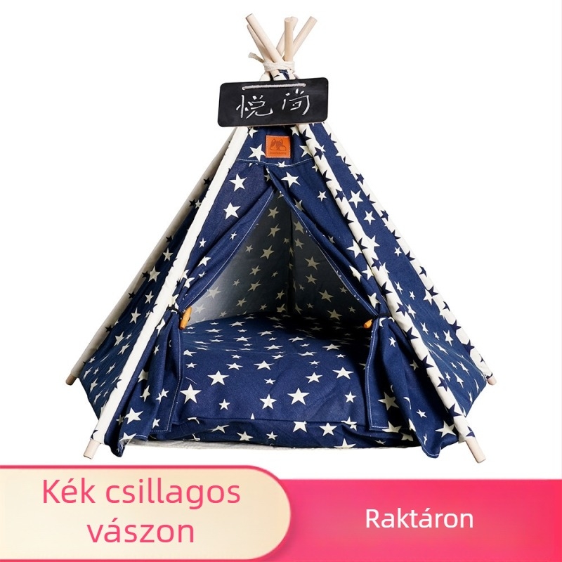 Háziállat sátor macskák és kutyák számára — kényelmes négy évszakos fészek nyulaknak