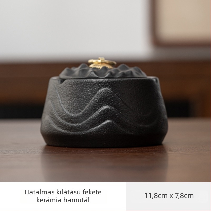 Kerámia hamutál fedéllel, dekoratív, Jingkui, logó nyomtatva, testreszabható kivitel