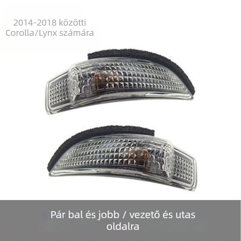 Toyota Corolla és Camry visszapillantó tükör lámpa – 12V, 5W, műanyag, modell 81740-52050