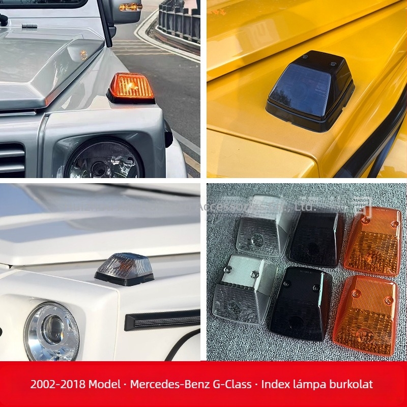 Xinhui PP irányjelző ház W463 Mercedes-Benz G-osztályhoz (G500/G63/G350/G55) beszerelési támogatással