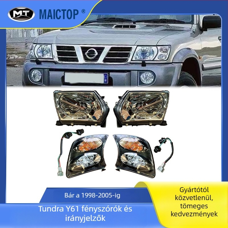 Nissan Y61 sarokfényszóró (1998–2005) LED 12V 55W ABS