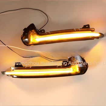 LED-es dinamikus irányjelző Audi A6 RS6 4G C7 7.5 2012-2018 visszapillantó tükörhöz — ABS, 3W, 12V