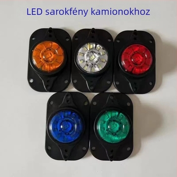 Teherautó LED kanyarfények, vízálló, 12-24V, 6W, SL-5028 modell