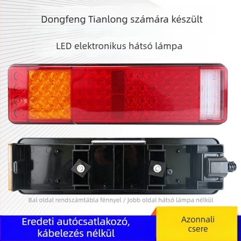 Runlin LED hátsó lámpa készlet Dongfeng Tianlonghoz, 24V, XD Dongfeng Tianlong elektronikus hátsó lámpa