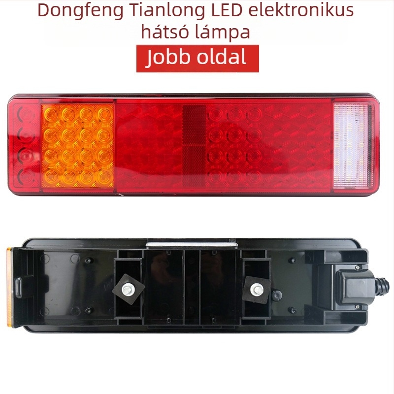 Runlin LED hátsó lámpa készlet Dongfeng Tianlonghoz, 24V, XD Dongfeng Tianlong elektronikus hátsó lámpa