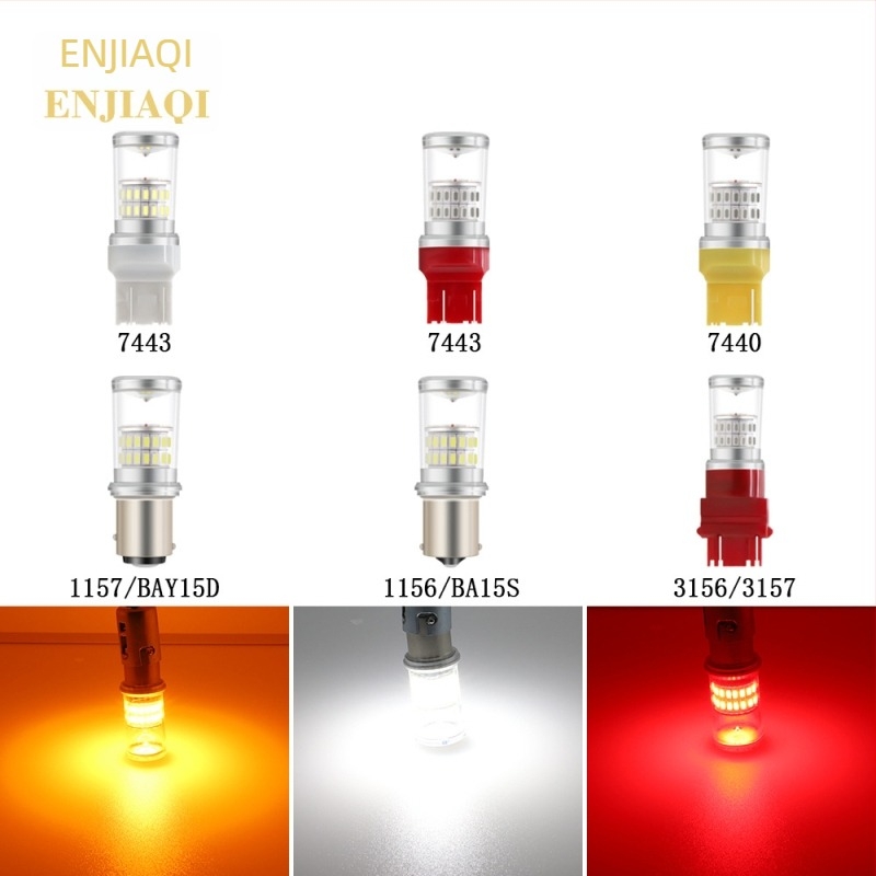 Autó LED indexlámpa 1156 1157 T20 3014 48SMD, 9-50V, 6000-6500K, 0.2W, élettartam 50 000 óra