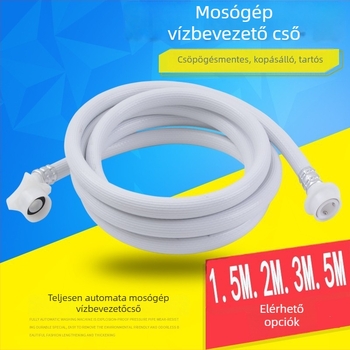 Univerzális vízbetöltő cső hosszabbító mosógéphez és jégkészítőhöz, PU anyag, Modell 056, Márka Water refreshing heart, Stílus Modern simplicity