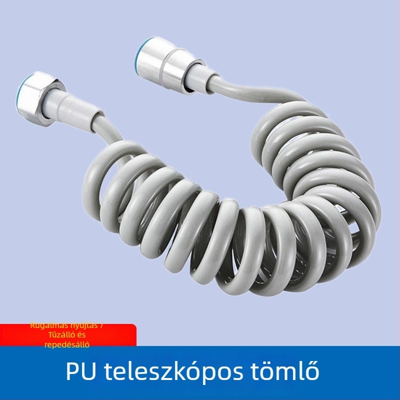 Teleszkópos zuhanycső, rozsdamentes acél/ABS, atmoszférikus nyomás, 0-90°C működési hőmérséklet, telepítés: teleszkópos