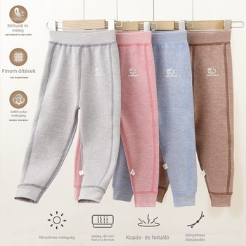 Téli vastag melegítő leggings gyerekeknek, fleece béléssel, 3–8 éveseknek, Austrian Velvet, 100% poliészter
