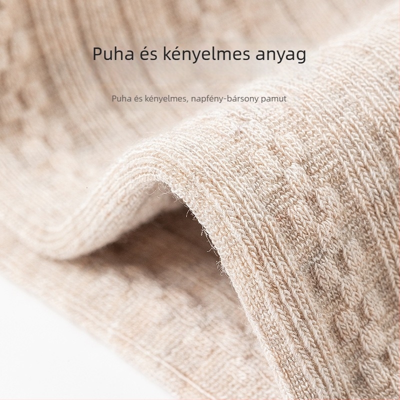 Gyerek Capri kötött harisnya, nylon-poliészter keverék, közepes vastagság, uniszex, tavasz–ősz