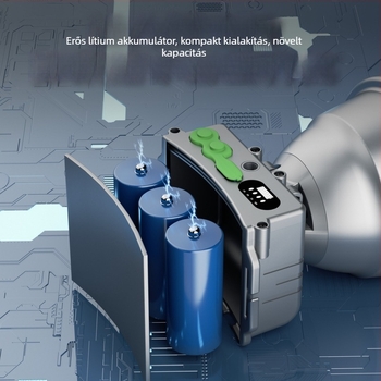 LED kültéri fejlámpa, alumínium ötvözet test, akkumulátoros működés, akkumulátor kapacitás 6000, teljesítmény 100, LED fényforrás, hatótávolság 200–500 m