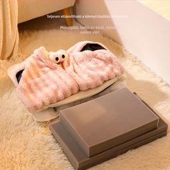 Macska fészek Moon velvet, félzárt ágy, levehető és mosható