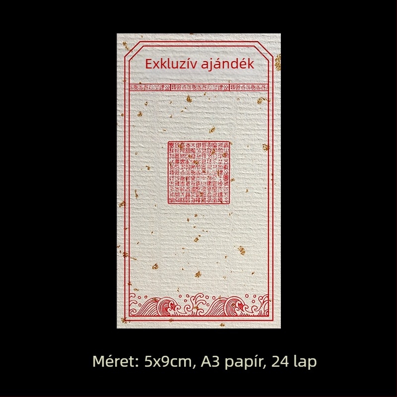 Üres kézzel írt címke matricaszett – bevont papír, különböző méretek, öntapadós, testreszabható