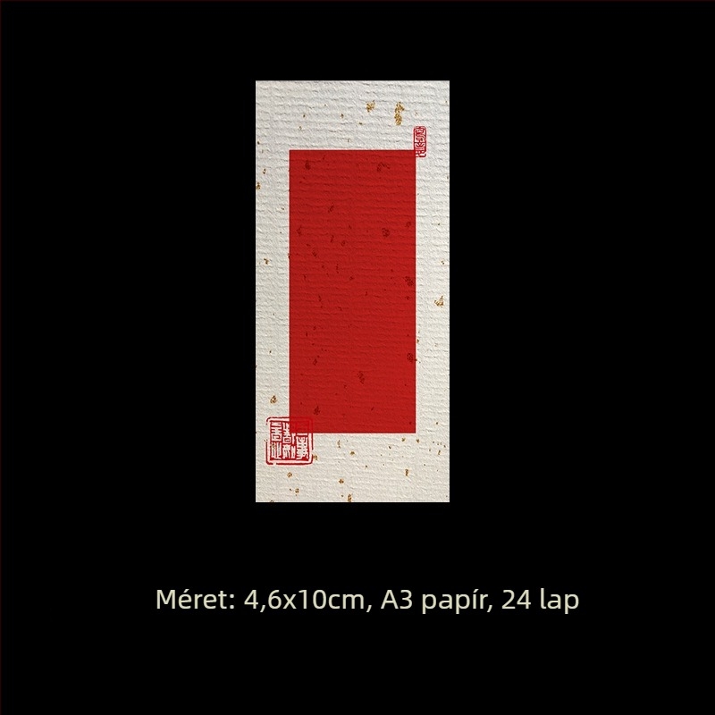 Üres kézzel írt címke matricaszett – bevont papír, különböző méretek, öntapadós, testreszabható