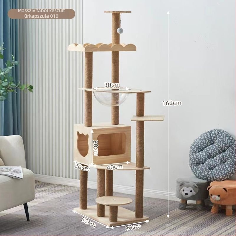 Macskák számára készült mászókeret flanel anyagból, macska fészek, Sheng bangrong márka, eredet Kína