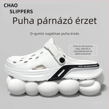 Férfi EVA szandál, koreai stílusú kültéri használatra, felső EVA, talp EVA, talpbetét EVA, lapos sarok