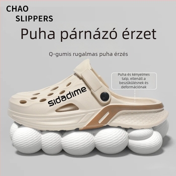 Férfi EVA szandál, koreai stílusú kültéri használatra, felső EVA, talp EVA, talpbetét EVA, lapos sarok