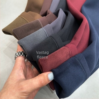 Női vastag fleece-bevonatú, seamless leggings nylonból, 9/10 hossz, szoros illeszkedés, meleg