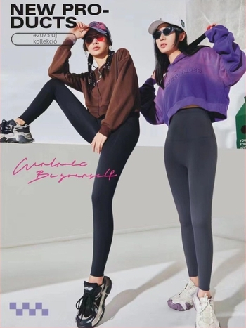 Női leggings, magas derék, fleece-beléssel meleg, nylon-elasztán anyag, bokáig érő hossz, matt felület