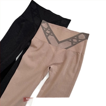 Hui Zhixin női termikus leggings - magas derék, haskontroll, csípőemelés, akril rostok 30–50% keverék, vékony szövet 101–120 g/m², egy rétegű, ősz-téli szezonra