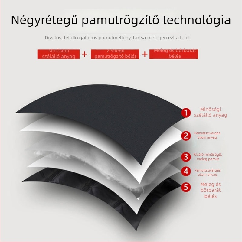 Férfi pamut mellény őszi 2024 – ujj nélküli, külső ruházat a hideg ellen