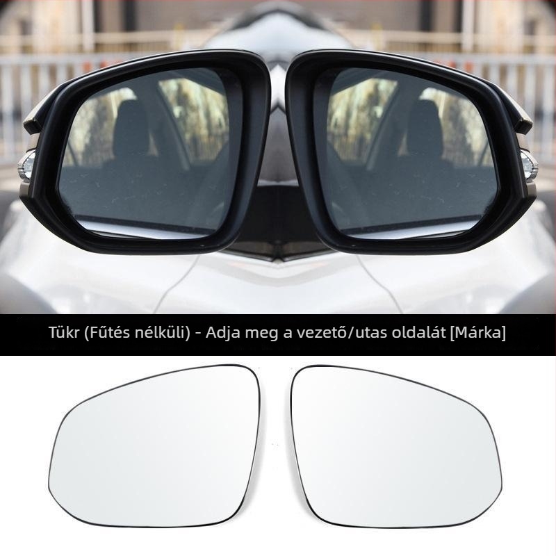 Toyota RAV4 külső visszapillantó tükörház, bal és jobb oldal, jelzőfény kerettel, PC anyagból