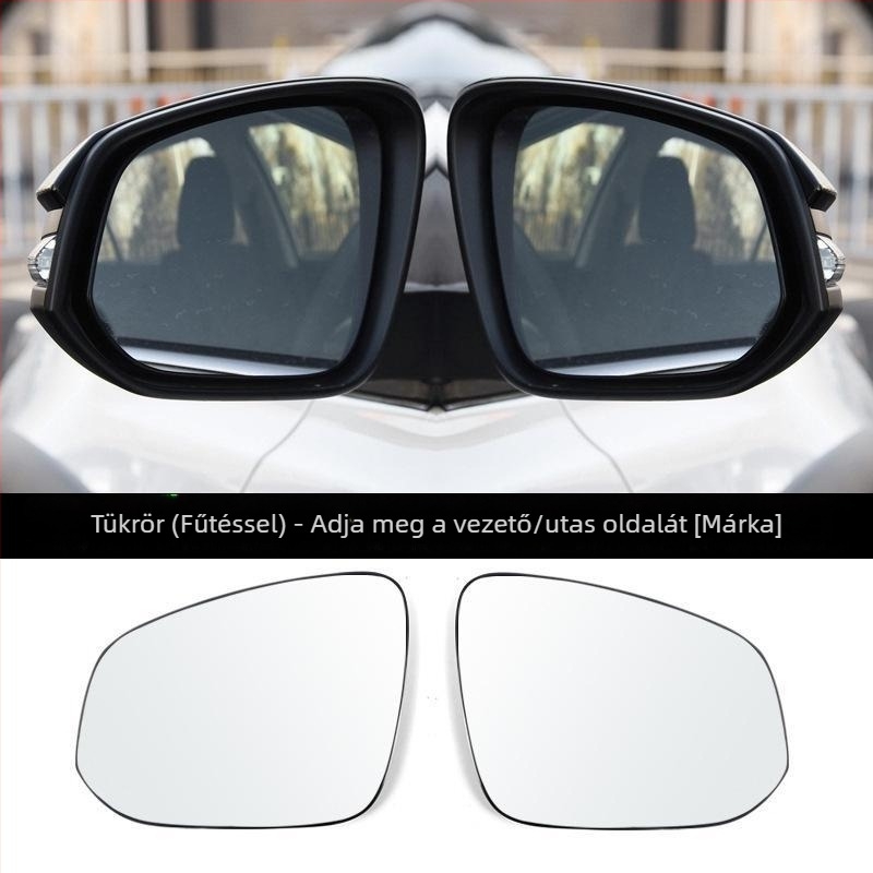 Toyota RAV4 külső visszapillantó tükörház, bal és jobb oldal, jelzőfény kerettel, PC anyagból