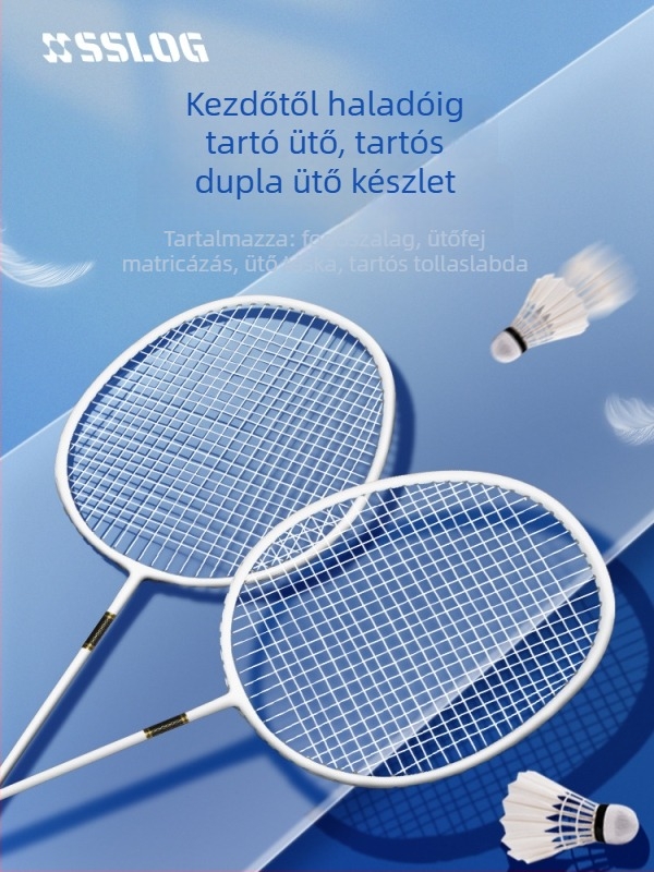 Saisilon karbon- és-kompozit ütő, súly 95–100 g, markolat G5, típus egyenes, groove edge guard