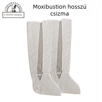 Moxibusziós liner — egyedi kivitel; anyag: moxa velúr; modell Nd001; készlet: sapka bélés, mellény bélés, derekat védő bélés, ülés alátét, térdvédők, csizmabélés