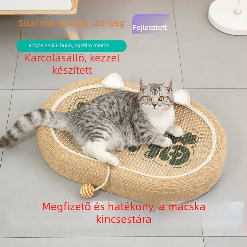 Four Peng Macskafészek és sziszál karmapó – teljes sziszál felület, tartós kivitel, aranyos stílus