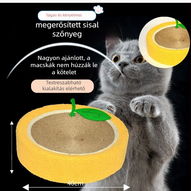 Four Peng Macskafészek és sziszál karmapó – teljes sziszál felület, tartós kivitel, aranyos stílus