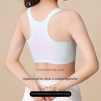 Légáteresztő sportmelltartó lányoknak és tiniknek
