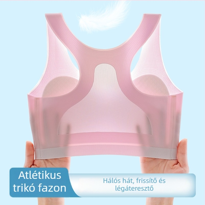 Légáteresztő sportmelltartó lányoknak és tiniknek