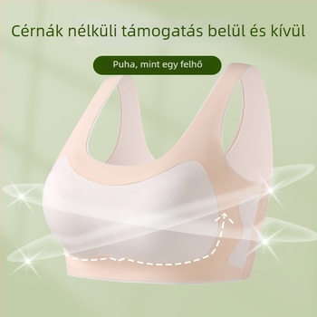 Lányok sportmelltartója, 3/4 kosár, vékony formázó kosár habbal, fő anyag nylon, bélés spandex, rögzített dupla vállpántok, lélegző hátsó rész, kényelmes