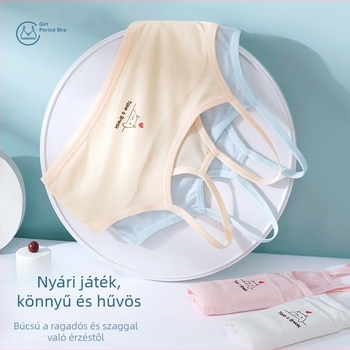 Varrás nélküli tornaruha lányoknak, tanktop-stílus, 9–13 éveseknek, Nylon anyag, bélés Spandex <30%, teljes kosár, rögzített dupla pánt, légáteresztő és izzadságfelszívó