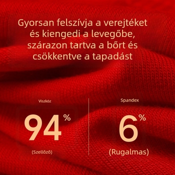 Septwolves férfi viszkóz kötött alsónemű, középmagas derekú; ágyék anyaga: 64% viszkóz, 30% poliészter, 6% spandex; ágyék bélés: 50–70% viszkóz