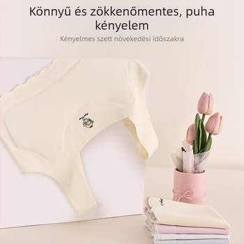 Modal anyagú edzőmelltartó készlet lányoknak, mellény-stílus, 1/2 kosár, varrat nélküli, légáteresztő