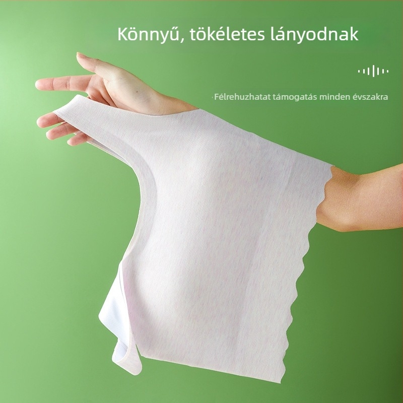 Nylonból készült, melltartó-vest lányoknak 12–15 éveseknek, teljes kosár, vékony formázott kosár, légáteresztő hátsó támasz