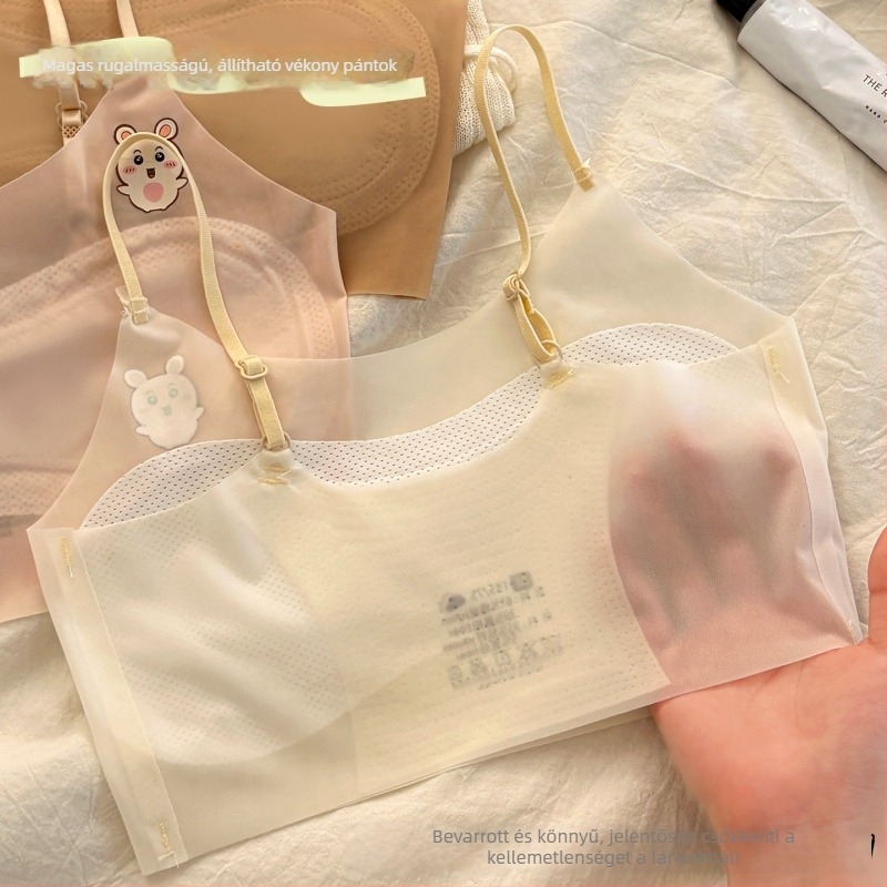 Lányoknak tervezett edző fehérnemű fix kosarakkal, nejlon, 8+ év, nyár 2025