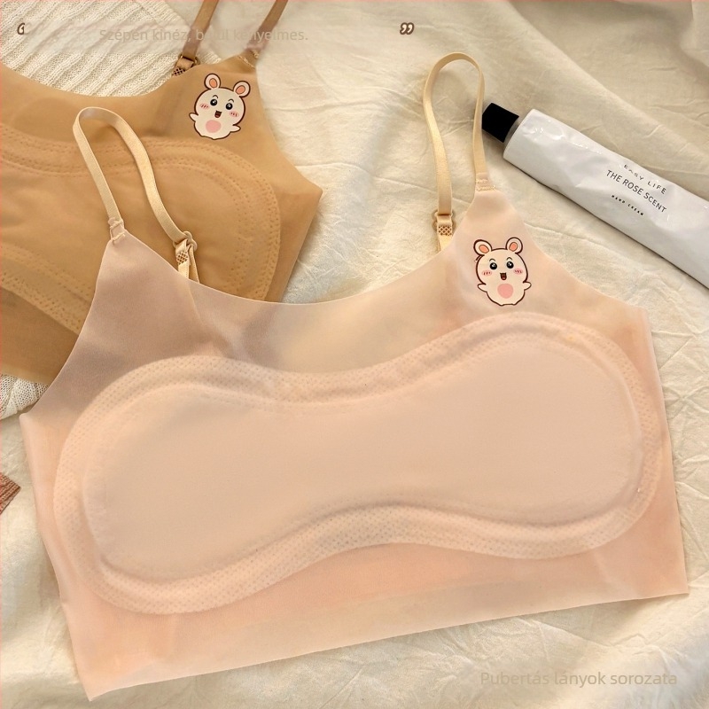 Lányoknak tervezett edző fehérnemű fix kosarakkal, nejlon, 8+ év, nyár 2025